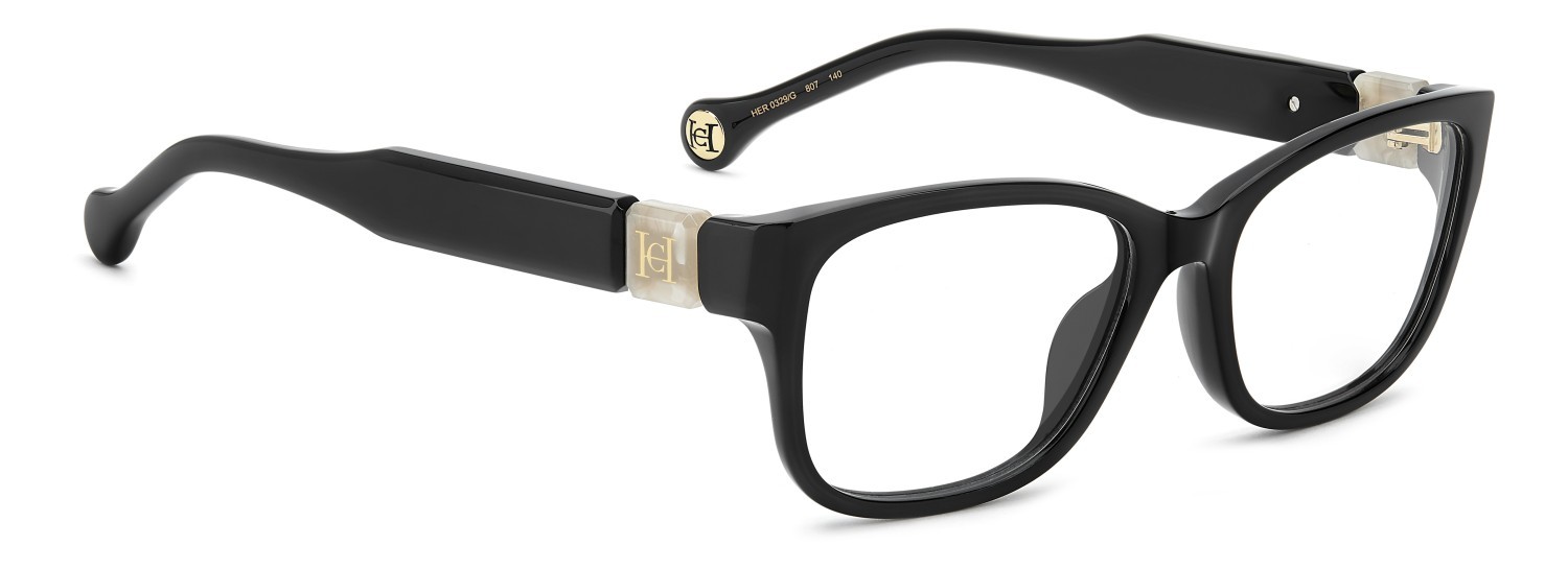 Occhiali da vista Carolina Herrera Her 0329/G 110296 807 colore black forma rettangolare 