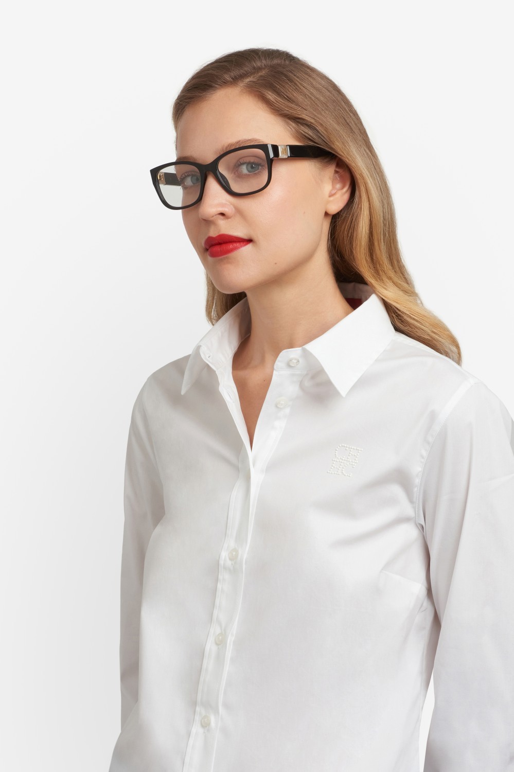 Occhiali da vista Carolina Herrera Her 0329/G 110296 807 colore black forma rettangolare 