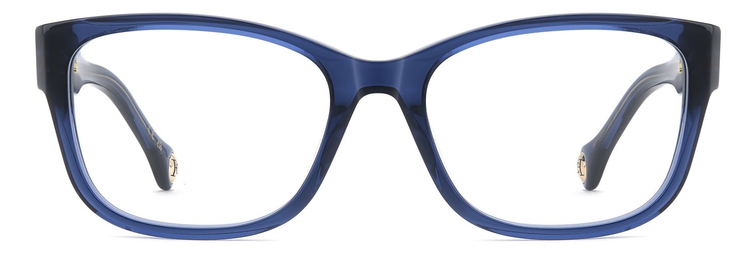 Eyeglasses Carolina Herrera Her 0329/G 110296 PJP color blue shape rectangle 