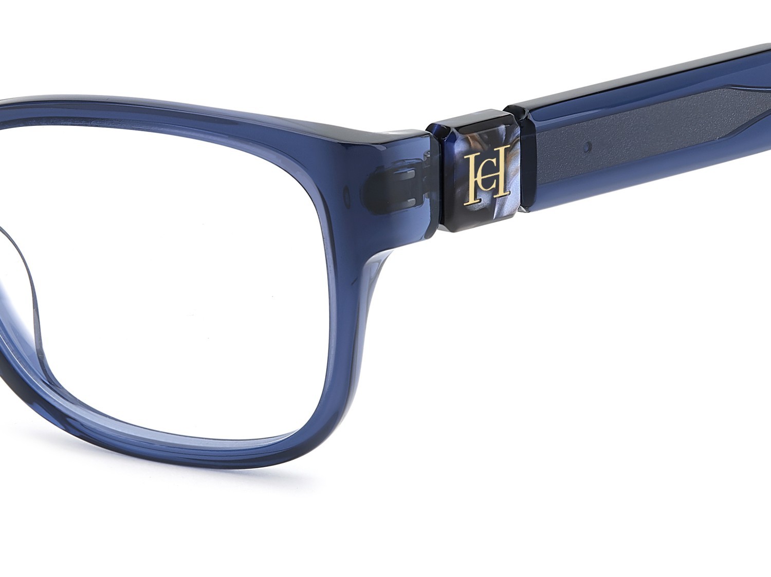 Eyeglasses Carolina Herrera Her 0329/G 110296 PJP color blue shape rectangle 