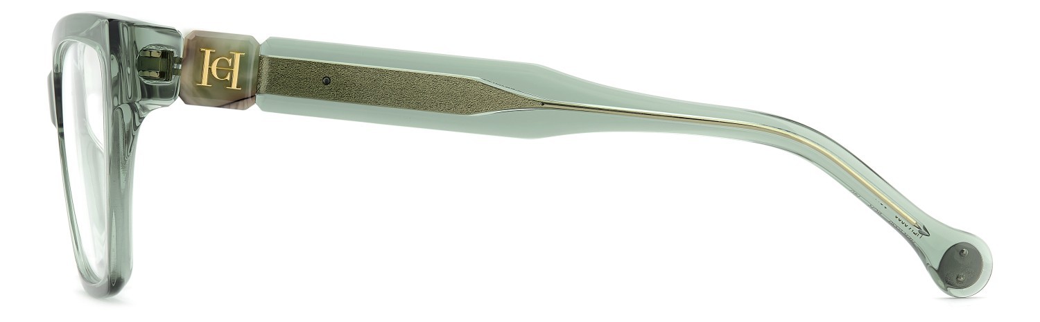 Occhiali da vista Carolina Herrera Her 0330 110299 6CR colore sage forma cat eye 