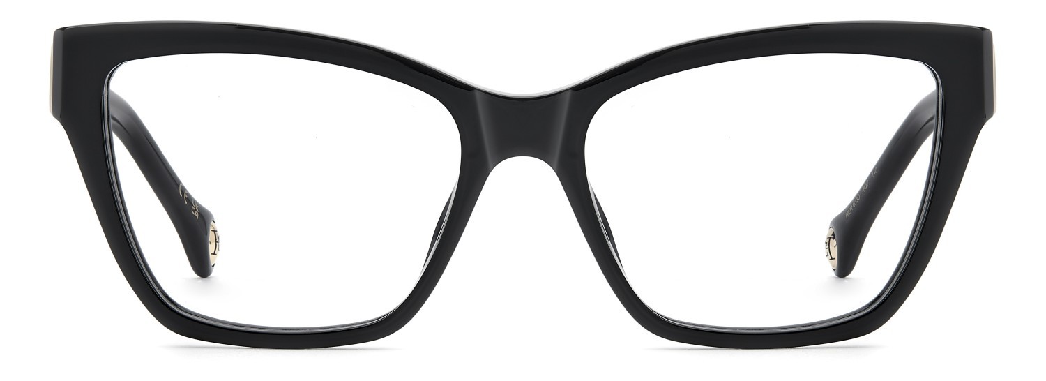 Occhiali da vista Carolina Herrera Her 0330 110299 807 colore black forma cat eye 
