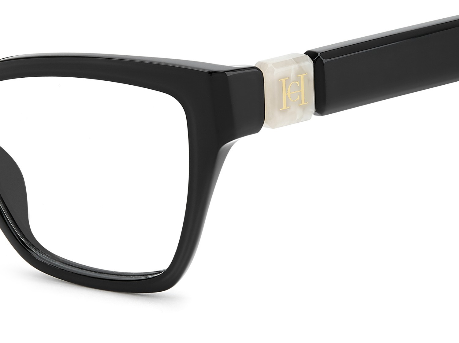 Occhiali da vista Carolina Herrera Her 0330 110299 807 colore black forma cat eye 