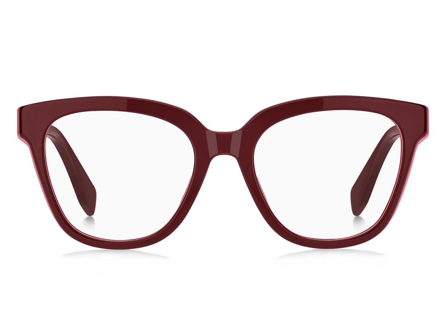 Eyeglasses Marc Jacobs 856 110300 DHV color burgundy fuchsia shape cat eye 