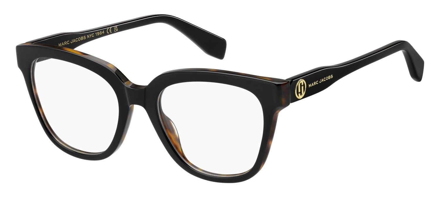 Occhiali da vista Marc Jacobs 856 110300 WR7 colore black havana forma cat eye 