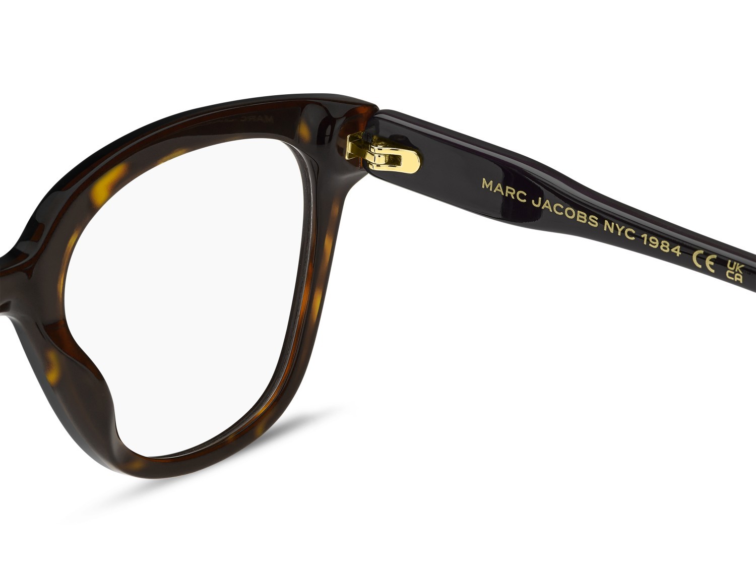 Occhiali da vista Marc Jacobs 856 110300 WR7 colore black havana forma cat eye 