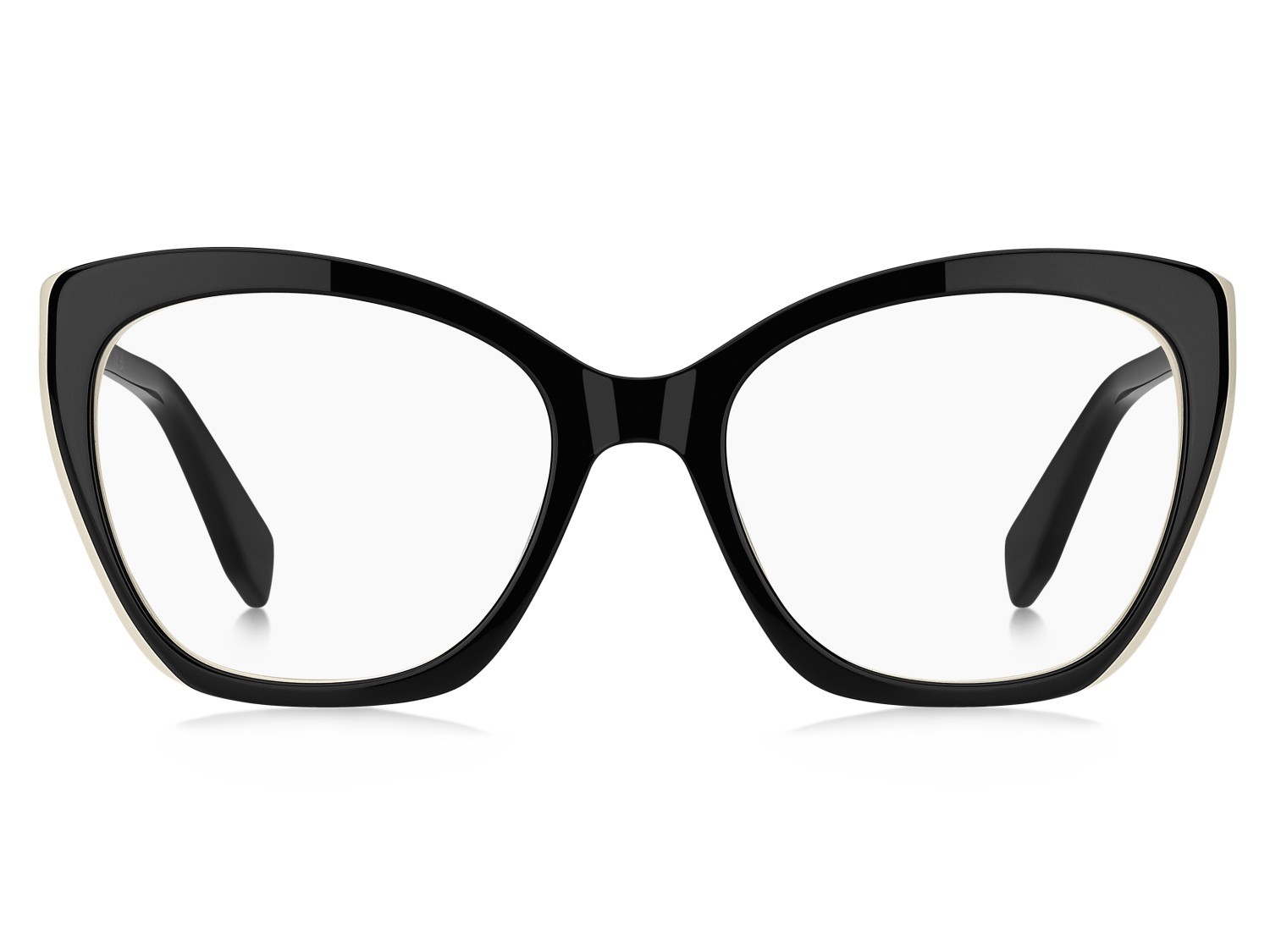 Occhiali da vista Marc Jacobs 857 110301 80S colore black white forma cat eye 