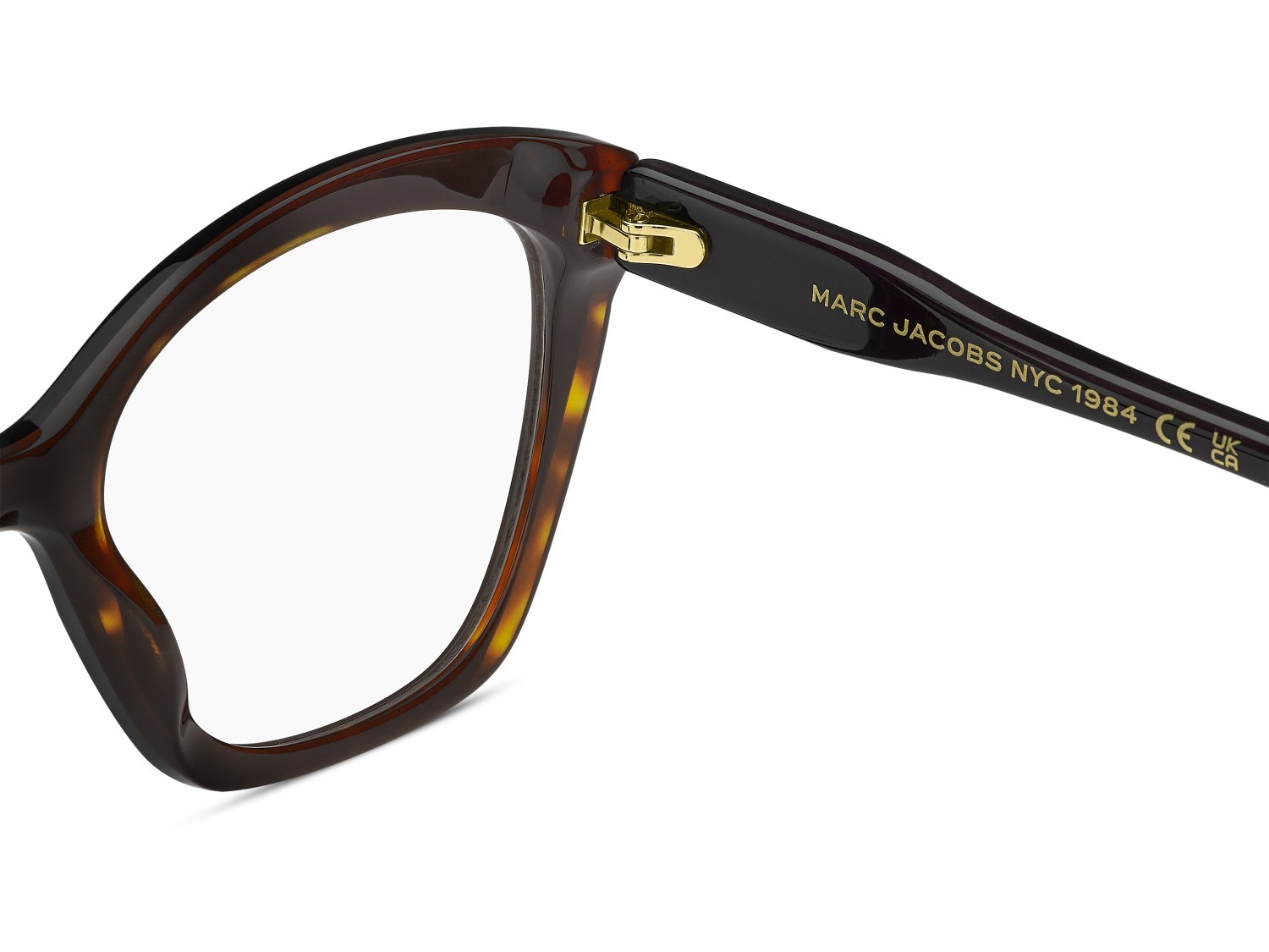 Occhiali da vista Marc Jacobs 857 110301 WR7 colore black havana forma cat eye 