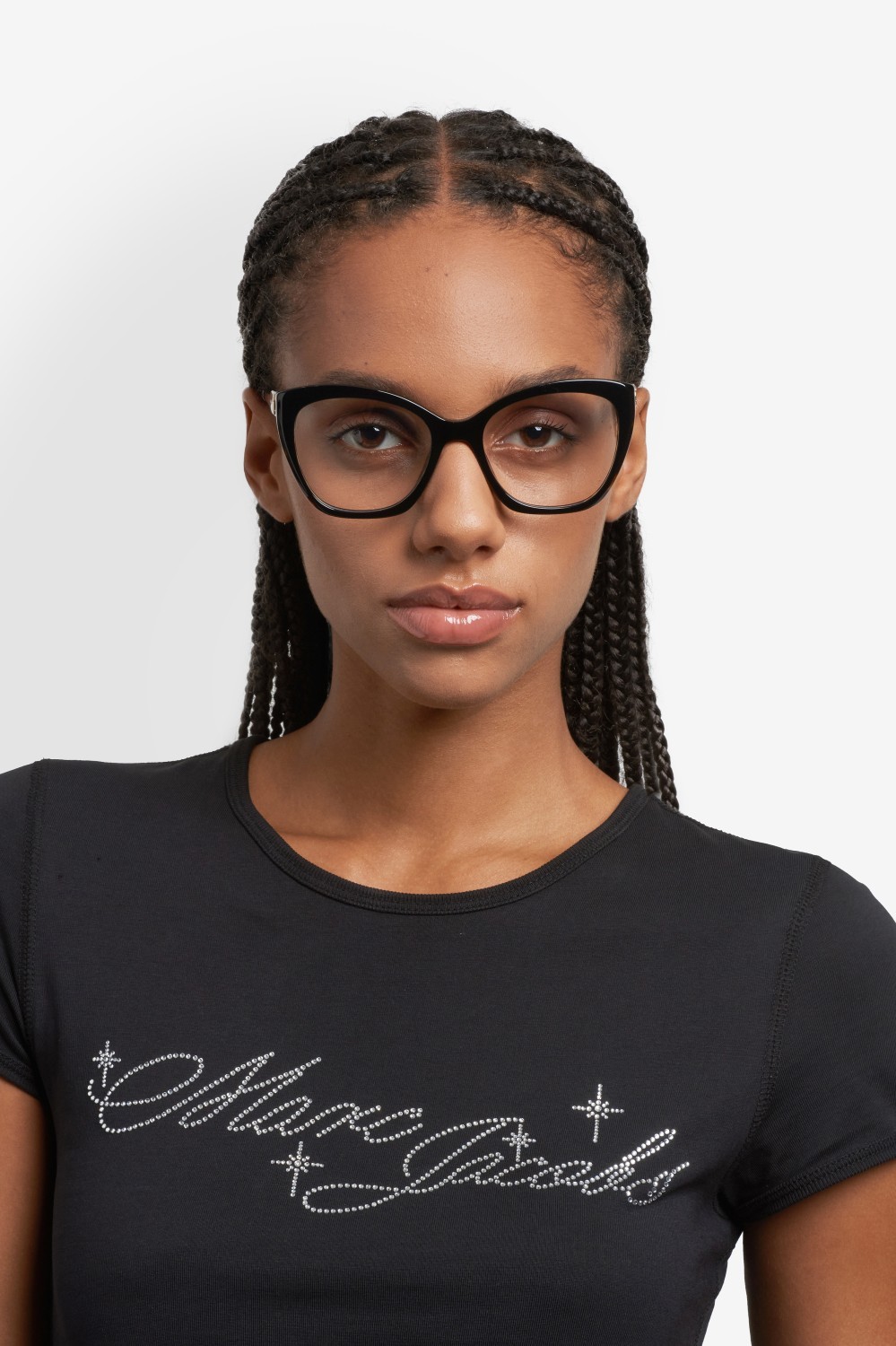Occhiali da vista Marc Jacobs 857 110301 WR7 colore black havana forma cat eye 