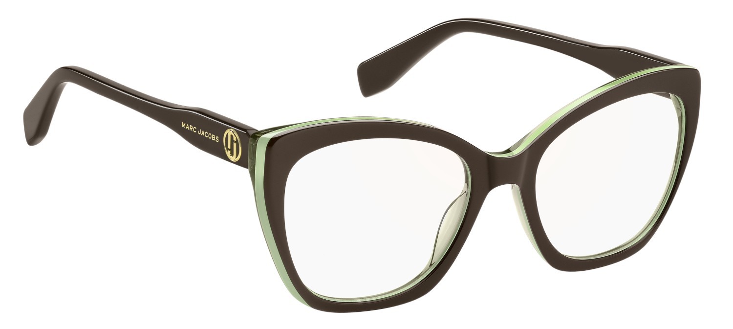 Occhiali da vista Marc Jacobs 857 110301 XL7 colore brown green forma cat eye 