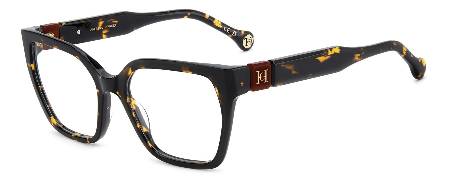 Occhiali da vista Carolina Herrera Her 0331 110303 086 colore havana forma quadrato 
