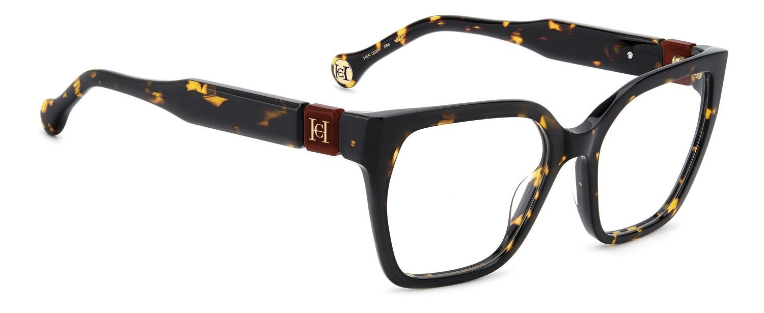 Occhiali da vista Carolina Herrera Her 0331 110303 086 colore havana forma quadrato 