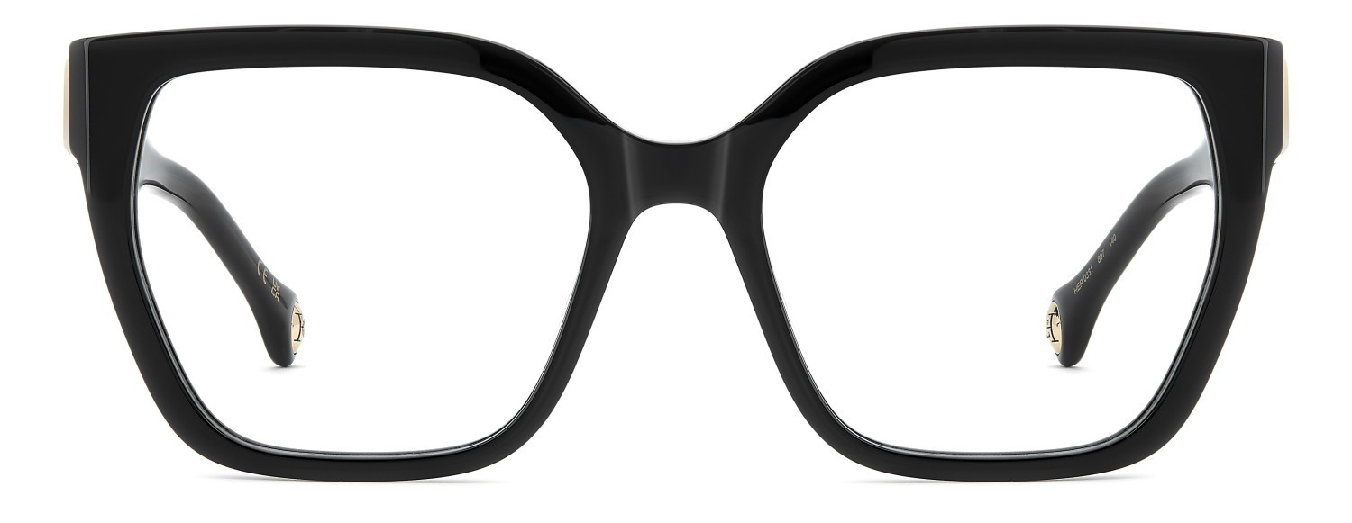 Occhiali da vista Carolina Herrera Her 0331 110303 807 colore black forma quadrato 