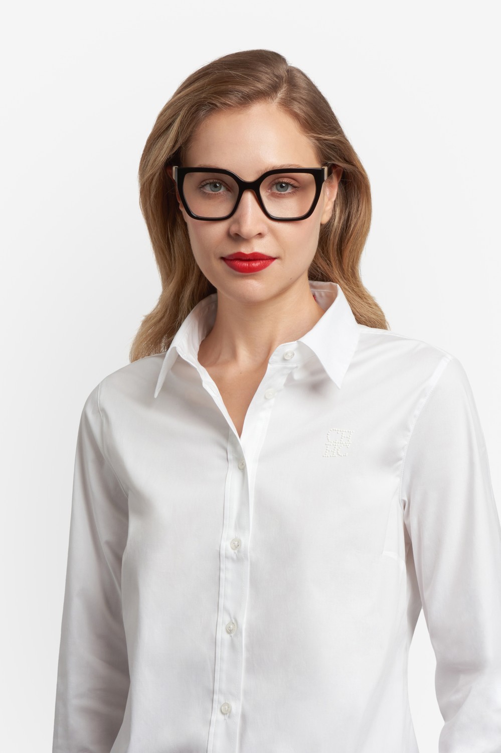 Occhiali da vista Carolina Herrera Her 0331 110303 807 colore black forma quadrato 
