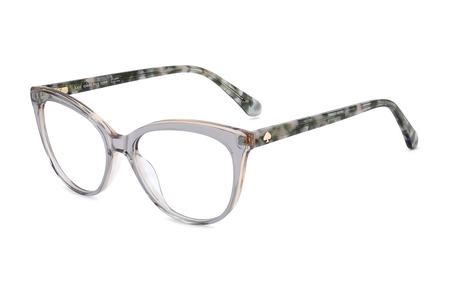 Occhiali da vista Kate Spade Ks Kariane 2 110307 7HH colore grey pink forma ovale 