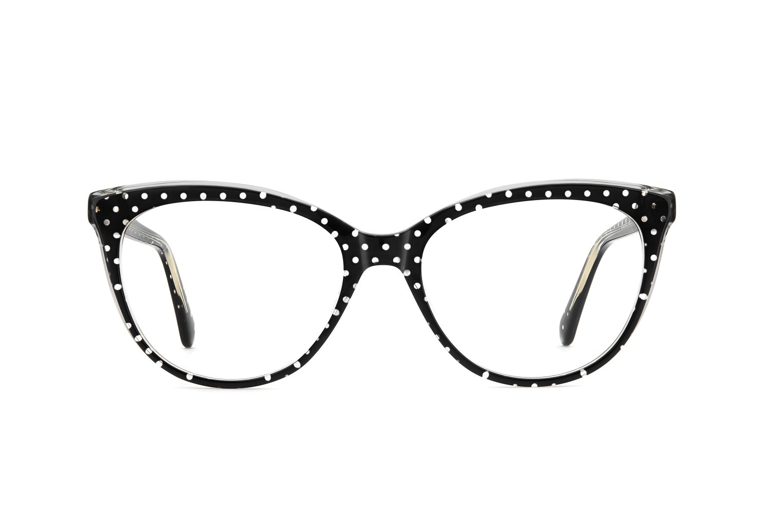 Eyeglasses Kate Spade Ks Kariane 2 110307 7RM color pattern black shape oval 