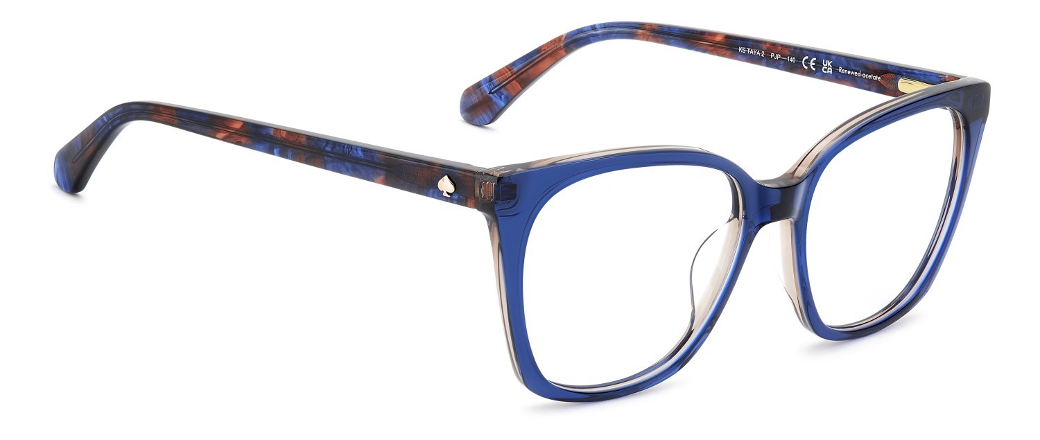Occhiali da vista Kate Spade Ks Taya 2 110308 PJP colore blue forma quadrato 