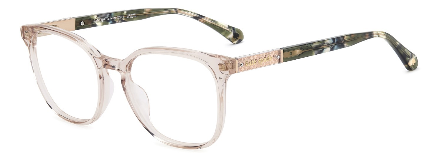 Occhiali da vista Kate Spade Ks Hermione 2 110309 35J colore pink forma quadrato 