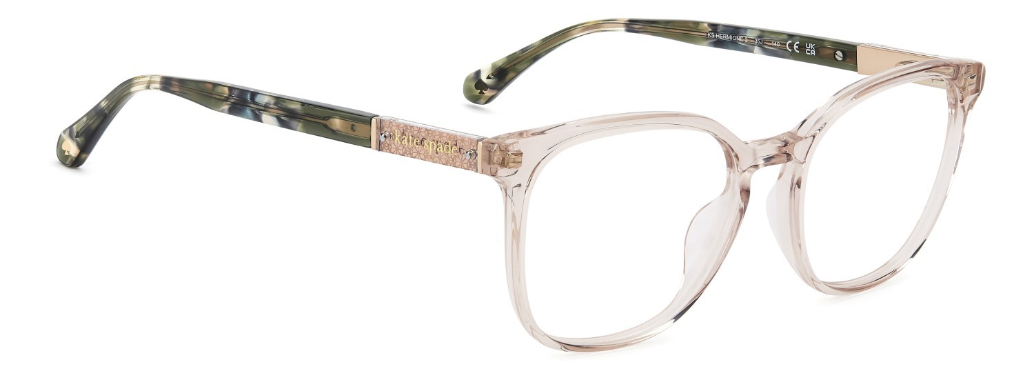 Occhiali da vista Kate Spade Ks Hermione 2 110309 35J colore pink forma quadrato 
