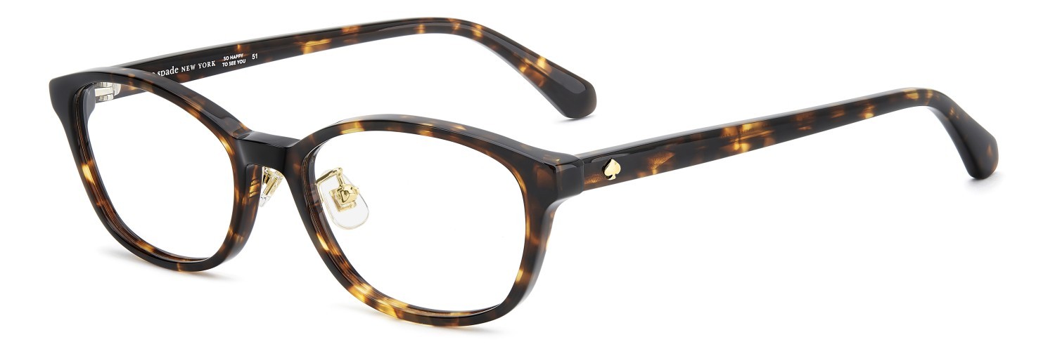 Occhiali da vista Kate Spade Ks Jailene 2/FJ 110311 086 colore havana forma rettangolare 
