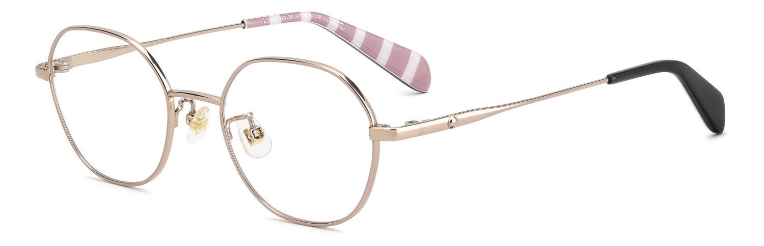 Eyeglasses Kate Spade Ks Alaysha 2/FJ 110312 AU2 color red gold shape square 