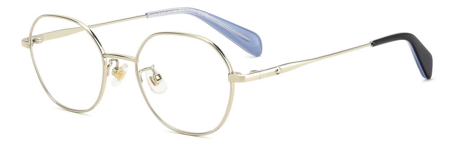 Occhiali da vista Kate Spade Ks Alaysha 2/FJ 110312 RHL colore gold black 2 forma quadrato 