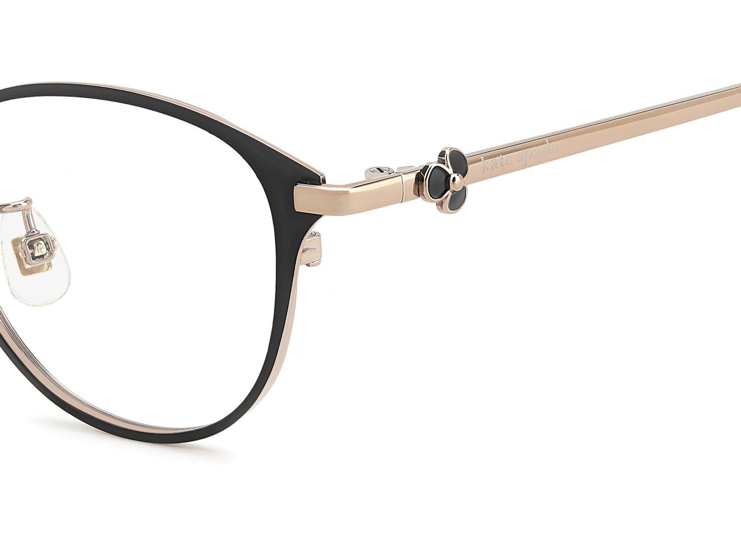 Occhiali da vista Kate Spade Ks Kiyana 2/FJ 110313 807 colore black forma ovale 