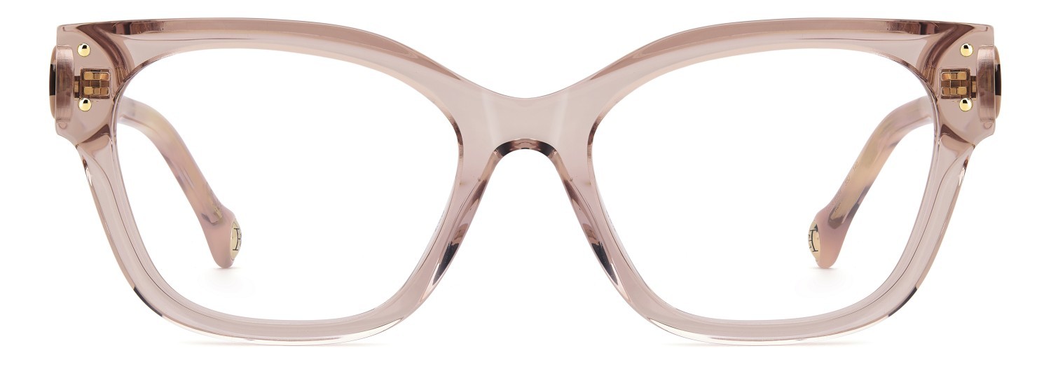 Occhiali da vista Carolina Herrera Her 0324 110325 35J colore pink forma cat eye 