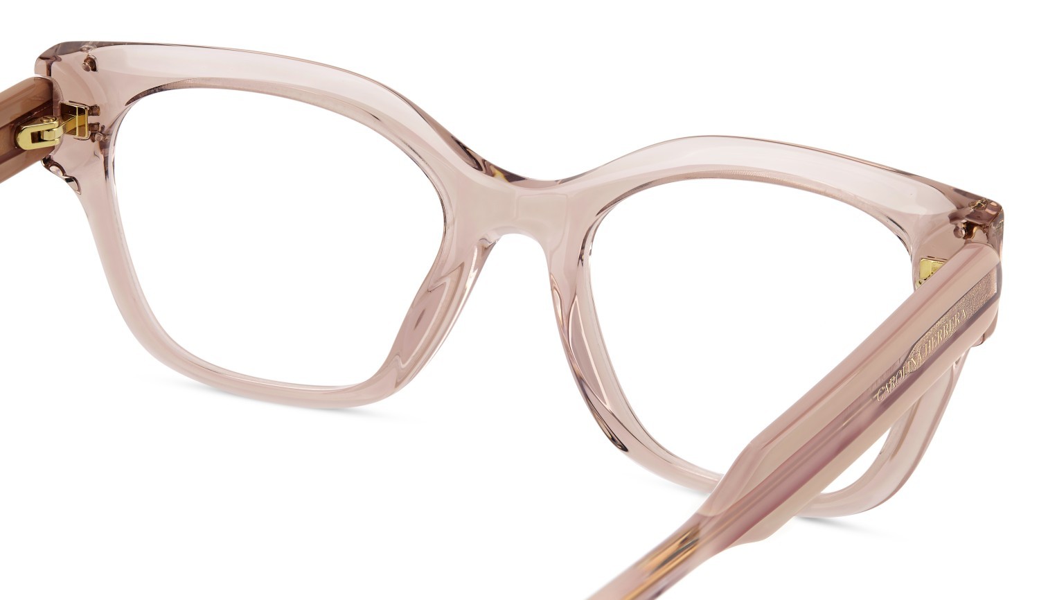 Occhiali da vista Carolina Herrera Her 0324 110325 35J colore pink forma cat eye 