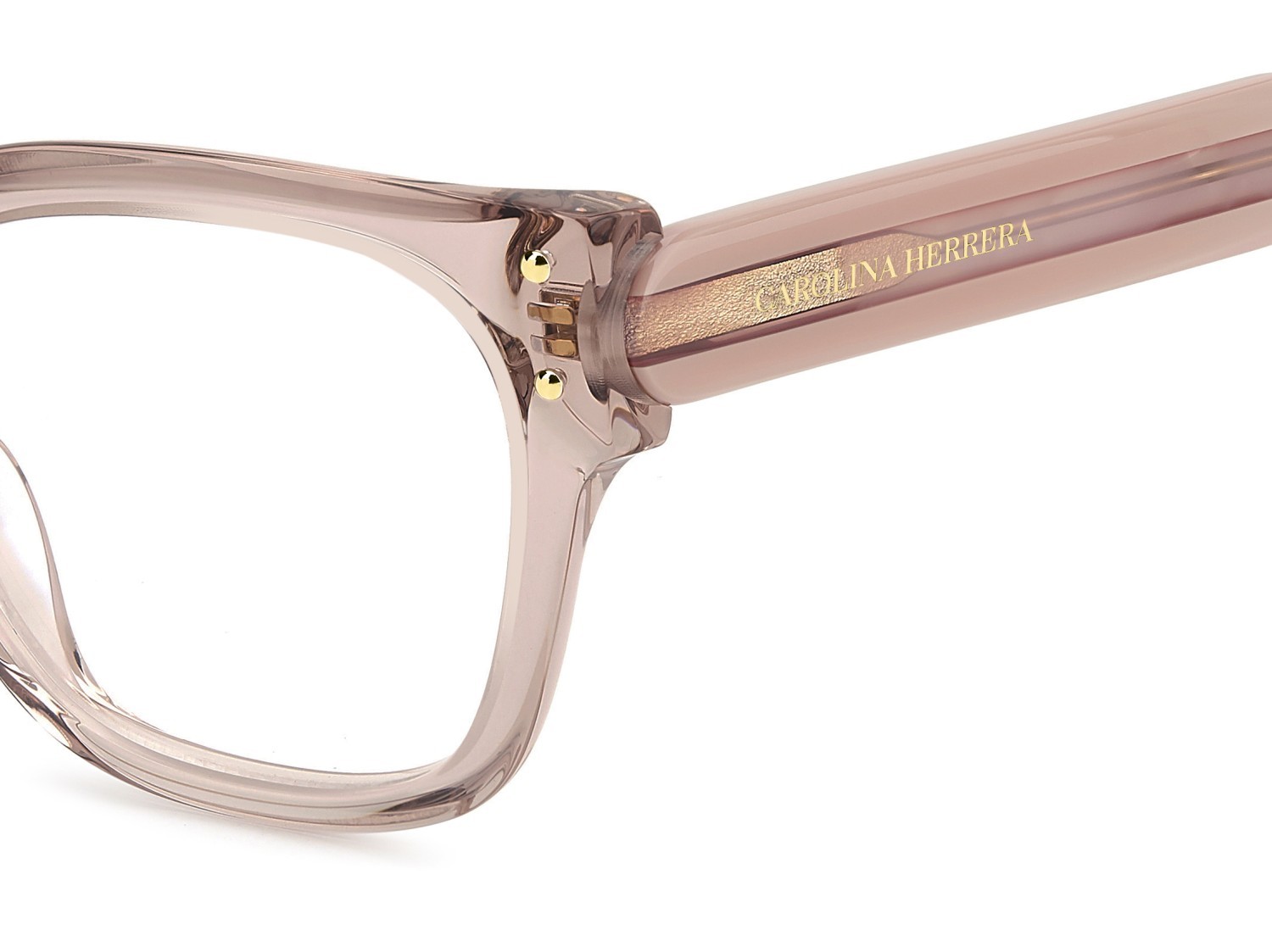 Occhiali da vista Carolina Herrera Her 0324 110325 35J colore pink forma cat eye 