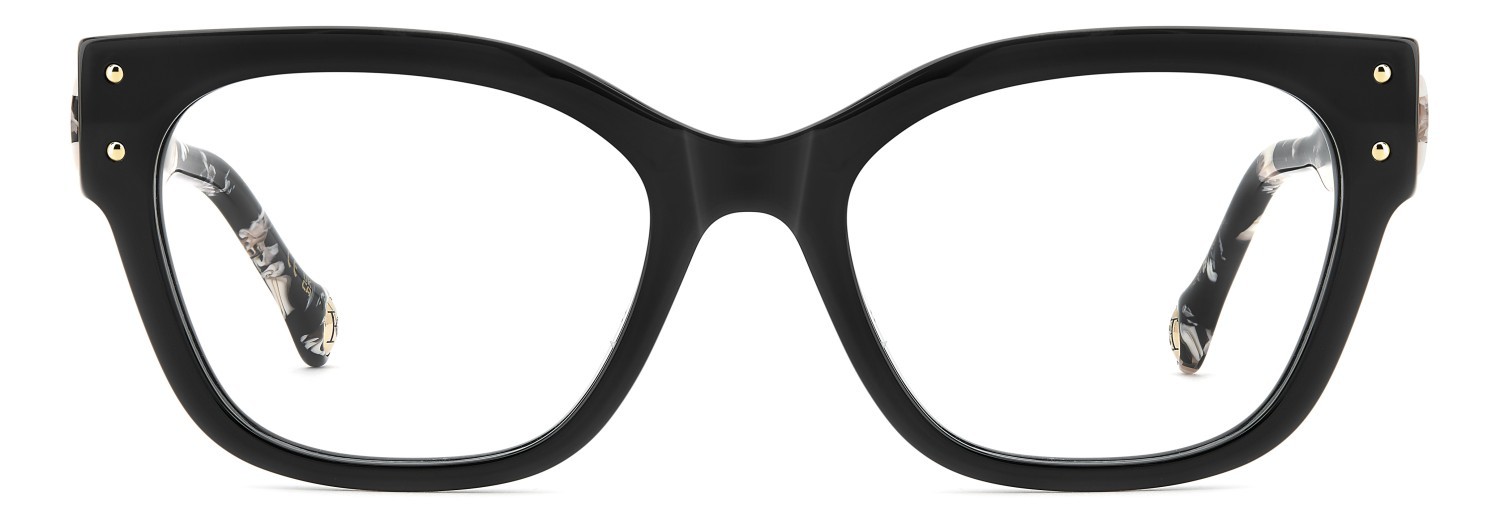 Occhiali da vista Carolina Herrera Her 0324 110325 807 colore black forma cat eye 
