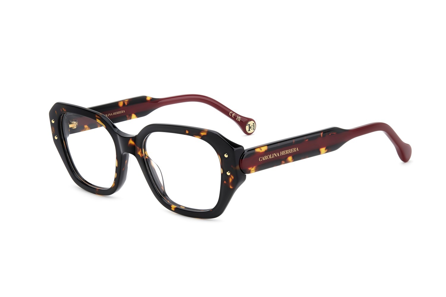 Eyeglasses Carolina Herrera Her 0326 110326 086 color havana shape square 