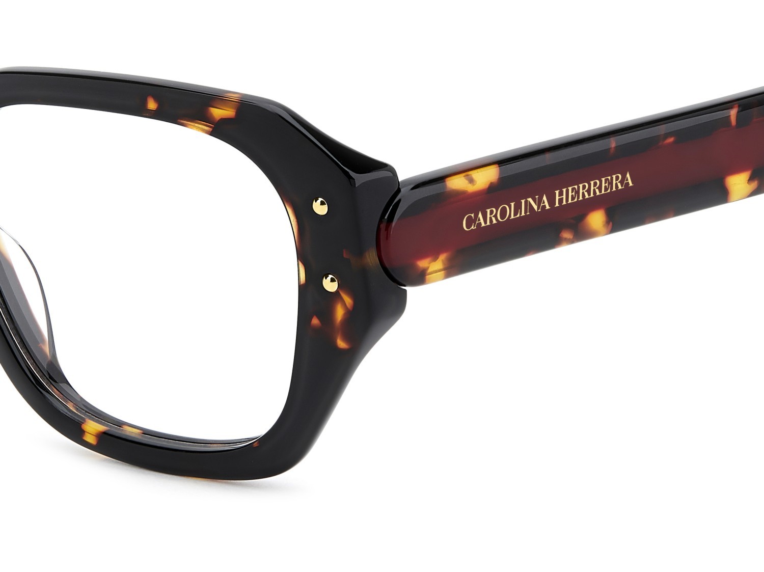 Eyeglasses Carolina Herrera Her 0326 110326 086 color havana shape square 