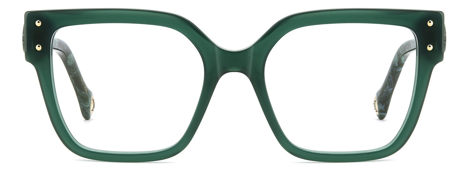 Occhiali da vista Carolina Herrera Her 0325 110327 1ED colore green forma cat eye 