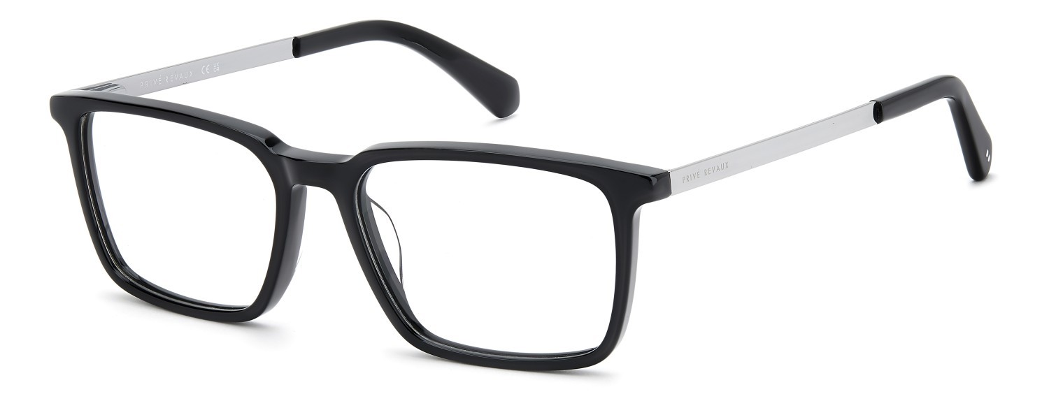 Eyeglasses Privé Revaux Pr1015/G 110336 807 color black shape rectangle 