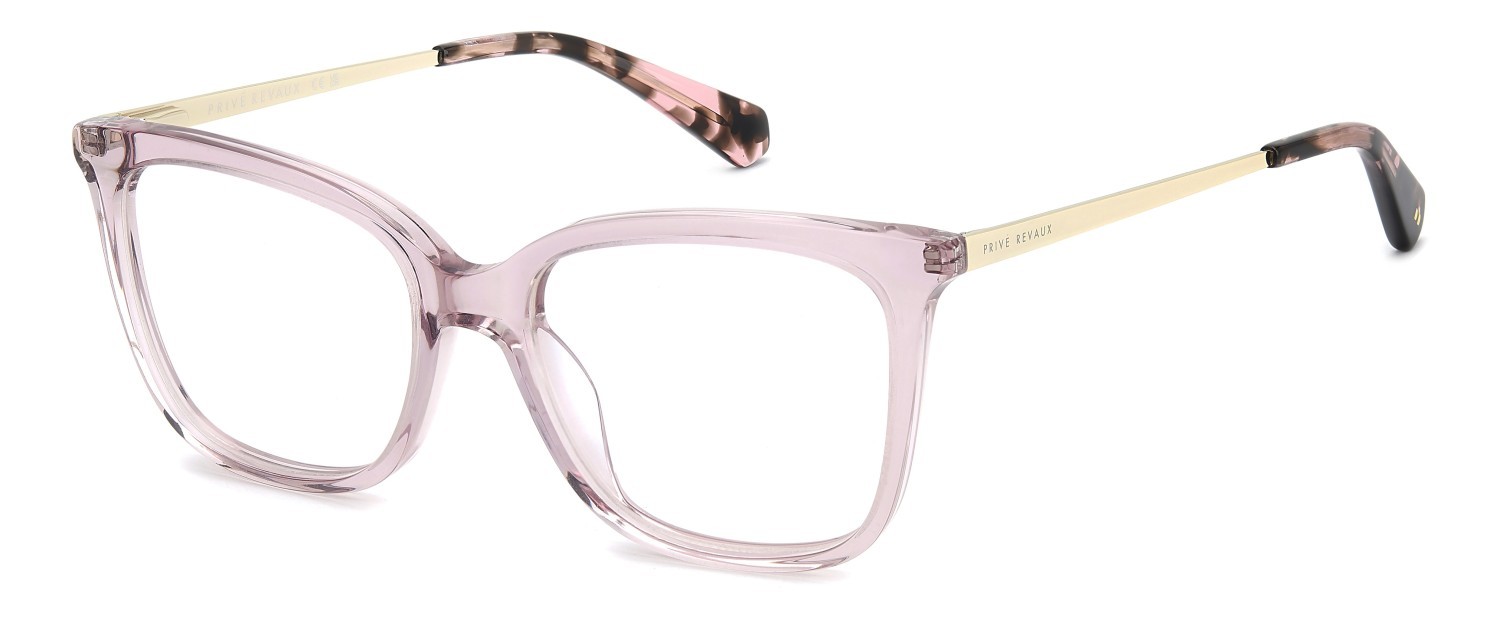 Eyeglasses Privé Revaux Pr1011/G 110339 35J color pink shape square 