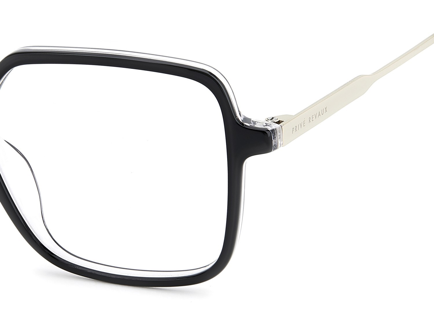 Eyeglasses Privé Revaux Pr1012/G 110340 807 color black shape square 