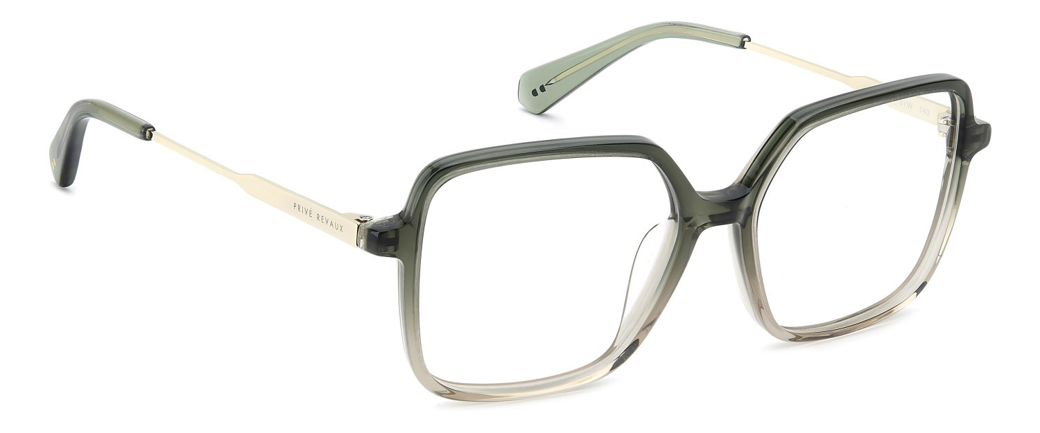 Eyeglasses Privé Revaux Pr1012/G 110340 8YW color green grey shape square 
