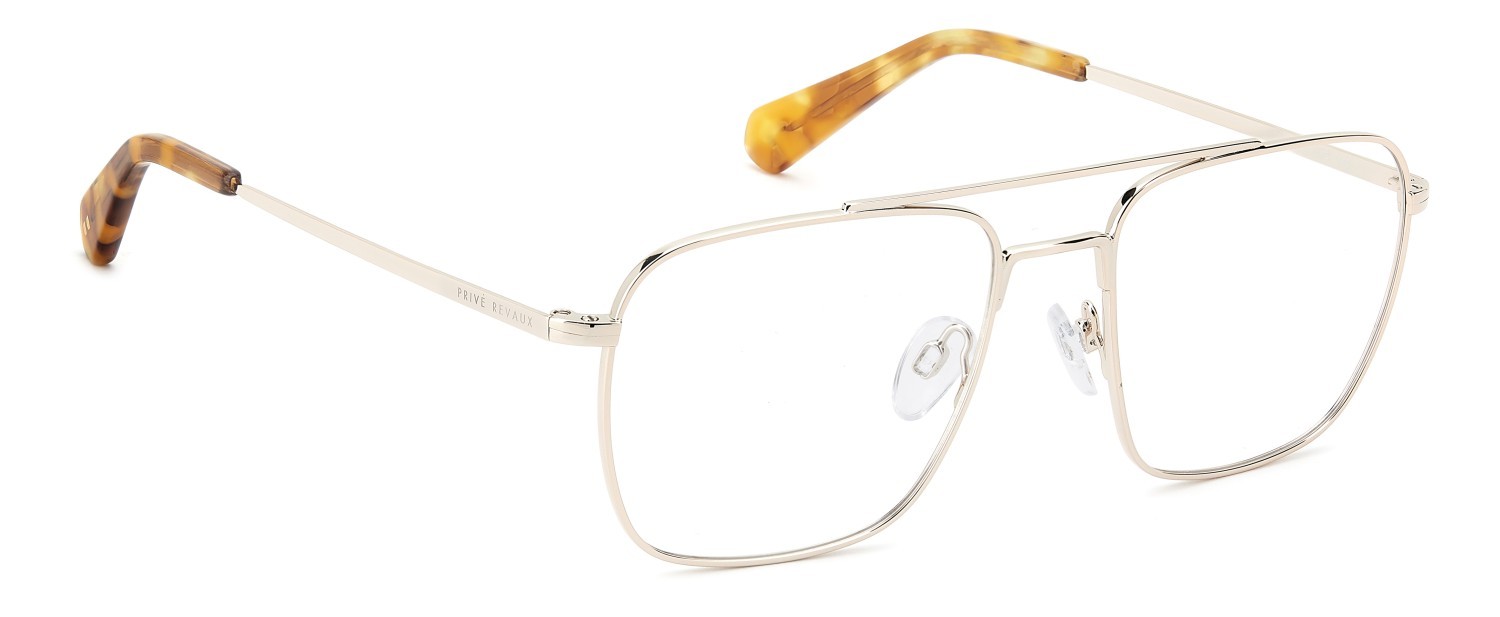 Eyeglasses Privé Revaux Pr1013/G 110342 3YG color light gold shape square 