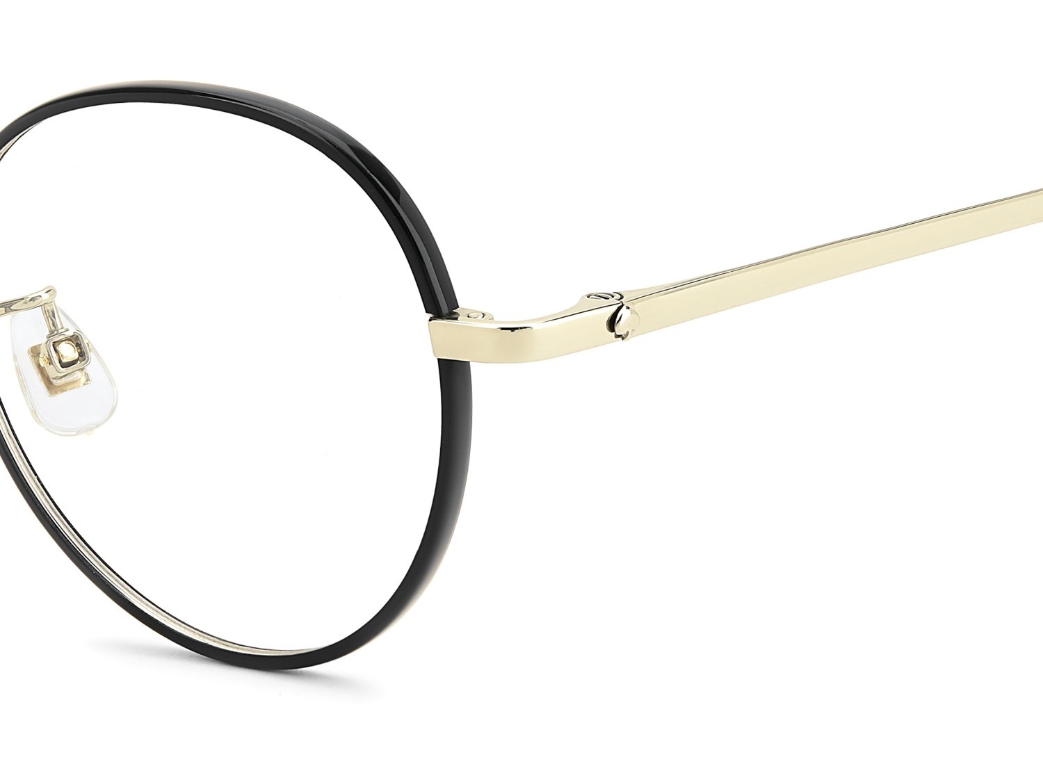 Occhiali da vista Kate Spade Helka/N 110356 2M2 colore black gold forma rotondo 