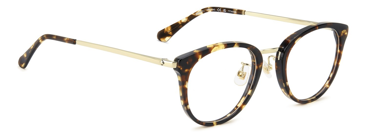 Occhiali da vista Kate Spade Irma/N 110357 086 colore havana forma rotondo 