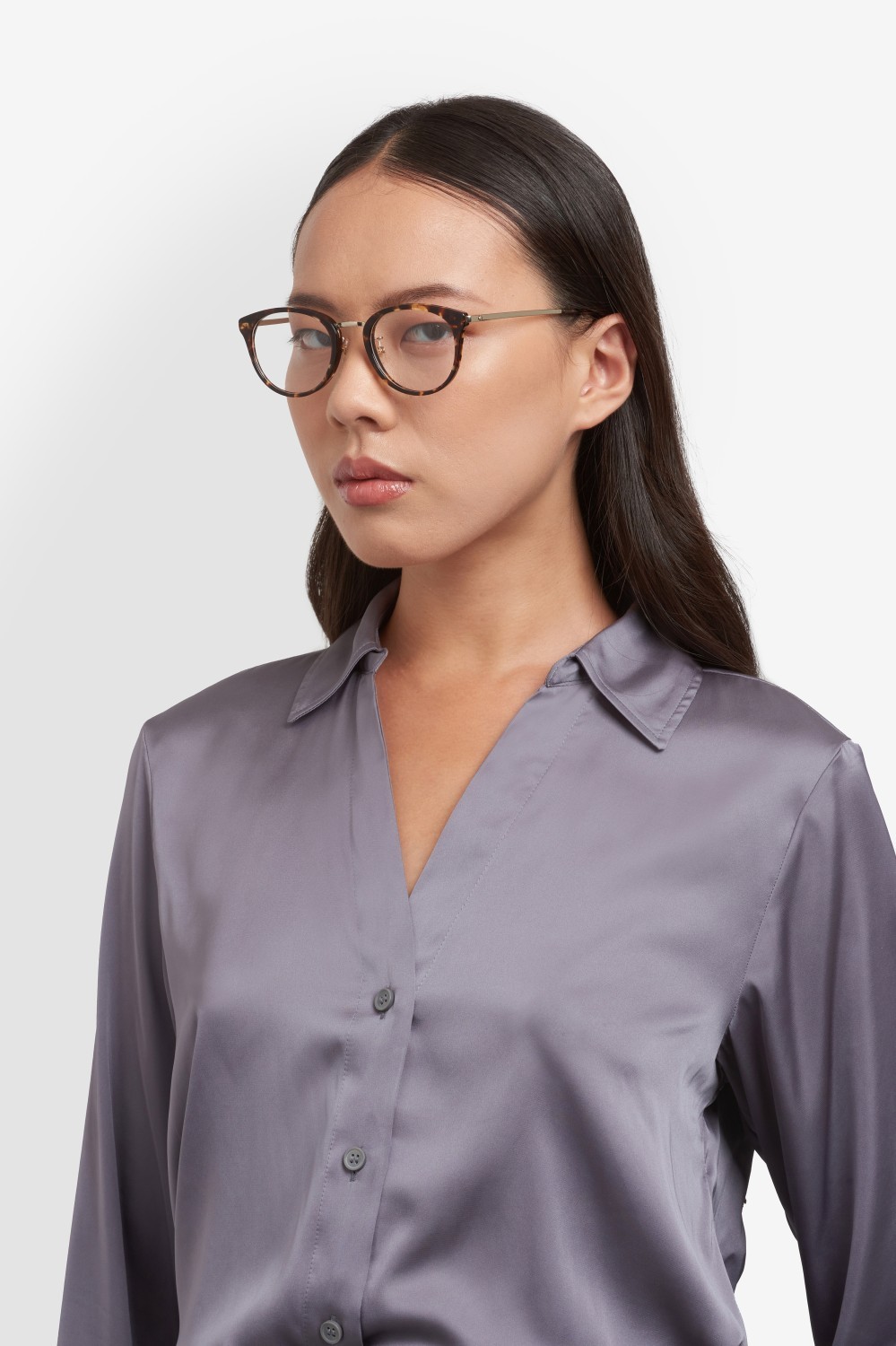 Occhiali da vista Kate Spade Irma/N 110357 086 colore havana forma rotondo 