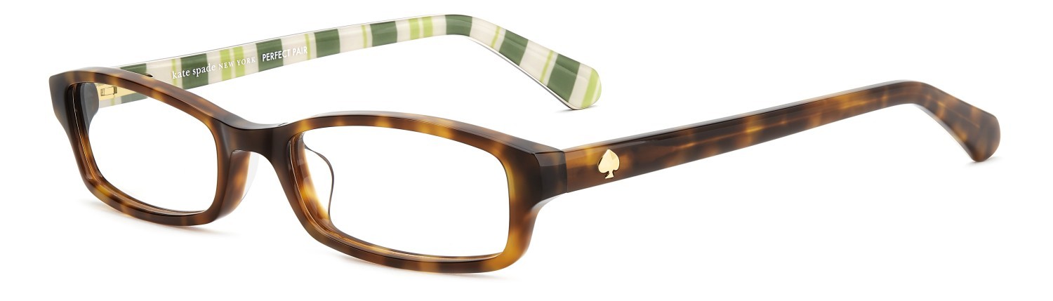 Occhiali da vista Kate Spade Elisabeth/3 110409 086 colore havana forma rettangolare 