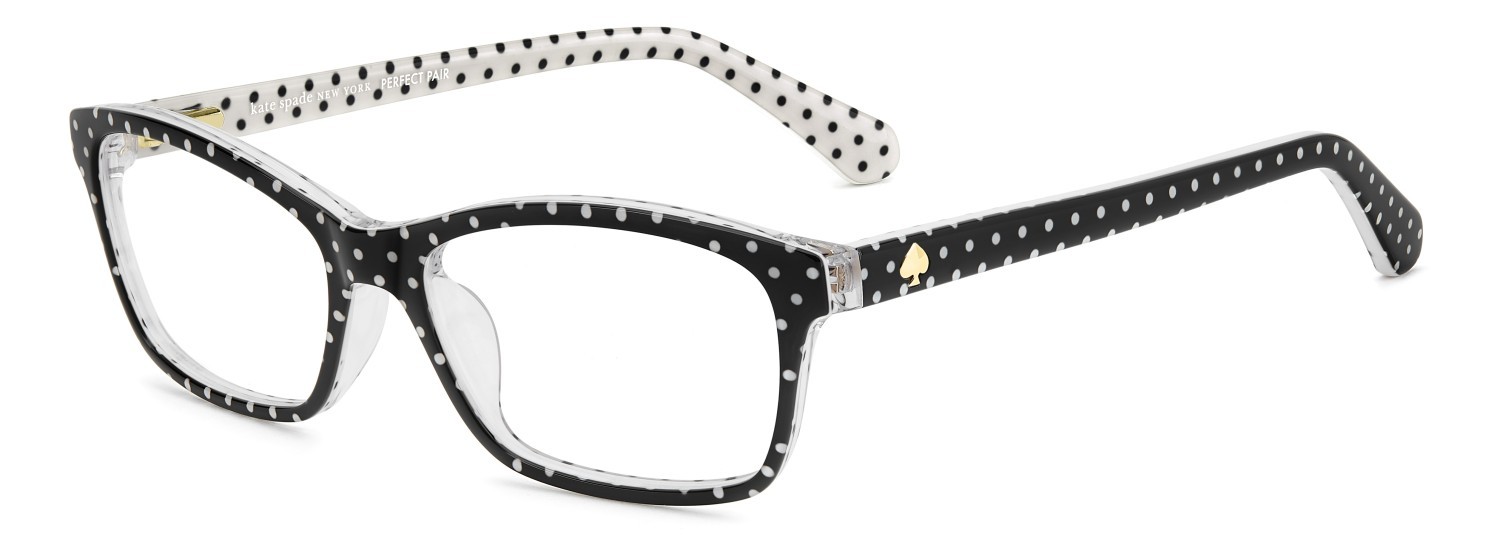 Brillen Kate Spade Catrina/3 110410 TAY farbe black pattern white form rechteckig 