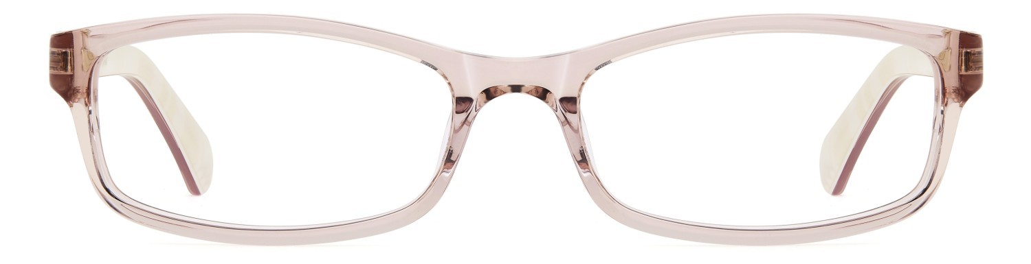 Occhiali da vista Kate Spade Narcisa/3 110411 QGX colore beige striped white forma rettangolare 