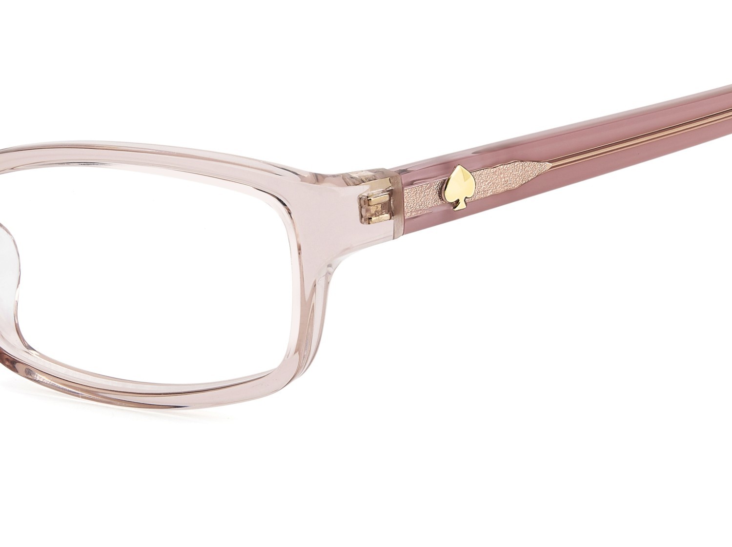 Occhiali da vista Kate Spade Narcisa/3 110411 QGX colore beige striped white forma rettangolare 