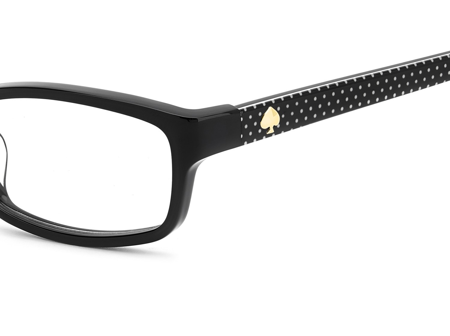 Occhiali da vista Kate Spade Narcisa/3 110411 TAY colore black pattern white forma rettangolare 
