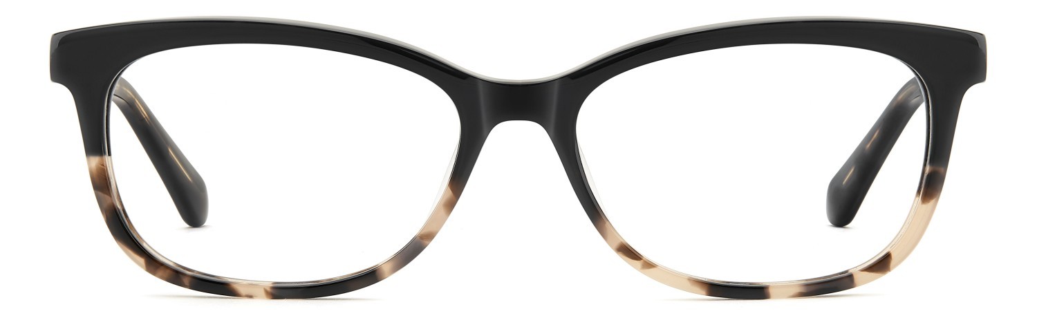 Occhiali da vista Kate Spade Bronwen/3 110413 W4A colore black shaded havana forma rettangolare 