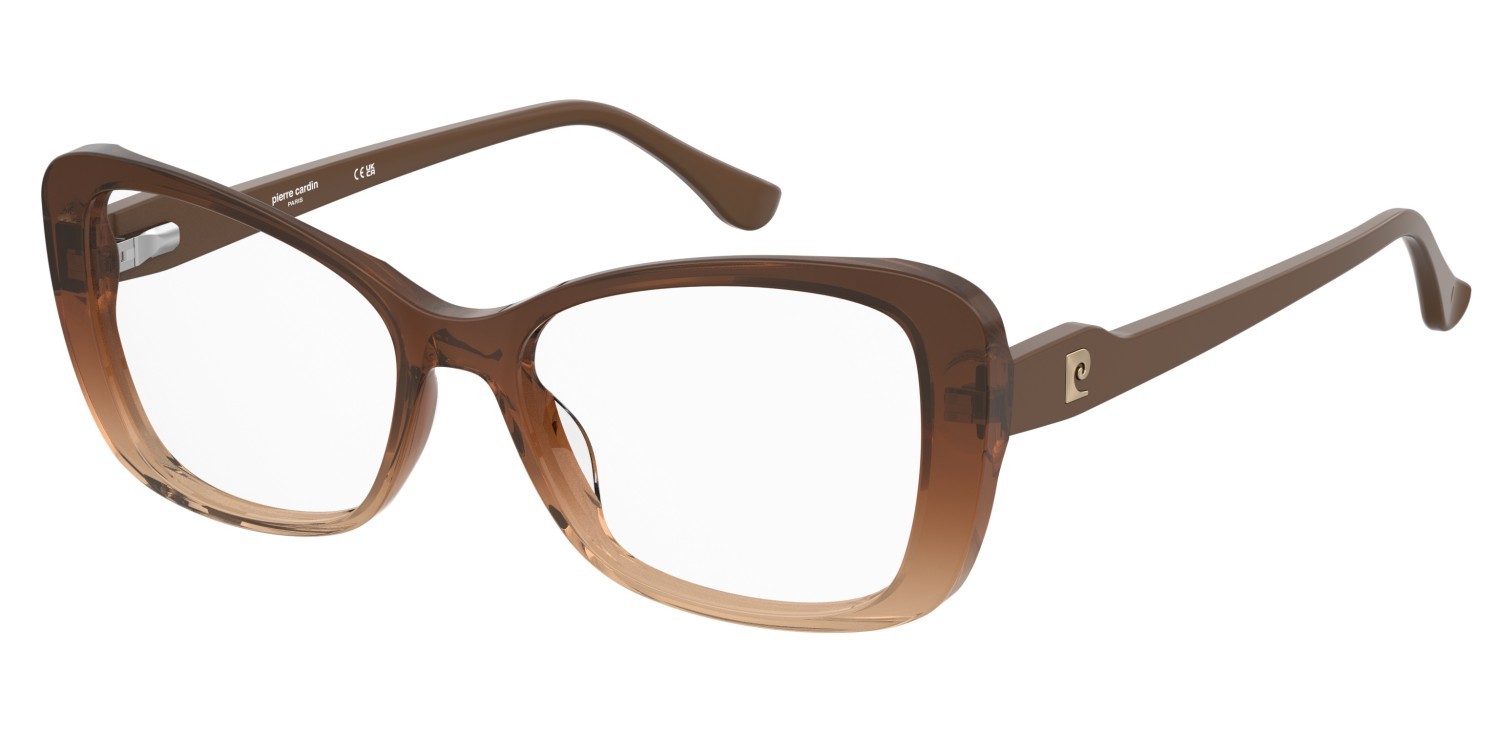 Occhiali da vista Pierre Cardin P.c. 8558 110515 0MY colore brown shaded beige forma rettangolare 