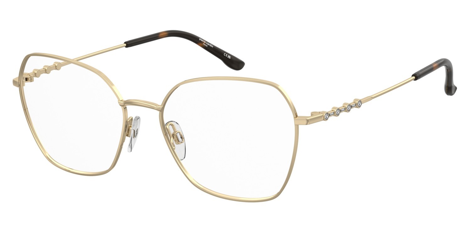 Eyeglasses Pierre Cardin P.c. 8928 110523 000 color rose gold shape butterfly 